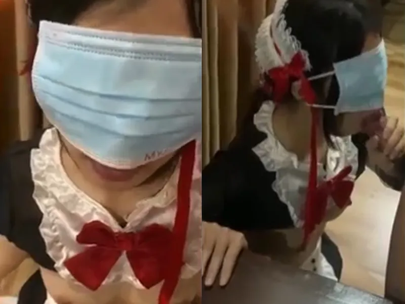 Ghệ việt dâm cosplay nô lệ liếm mút con cu điêu luyện